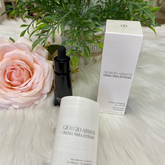 Giorgio Armani Crema Nera Extrema Volume Reshaping Eye Serum --15Ml/0.5oz - Picture 10 of 10